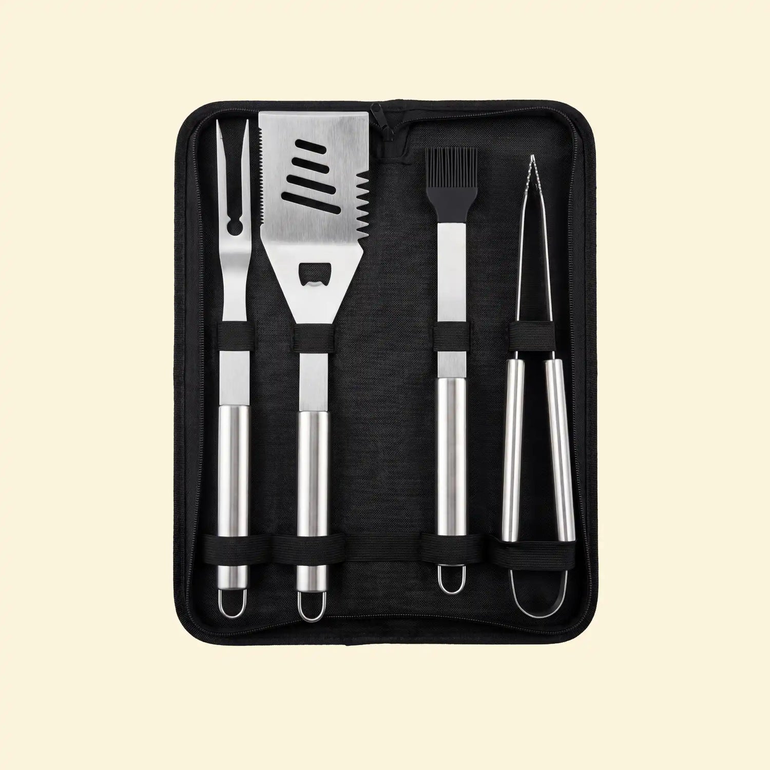 Conjunto de 4 espátulas em inox